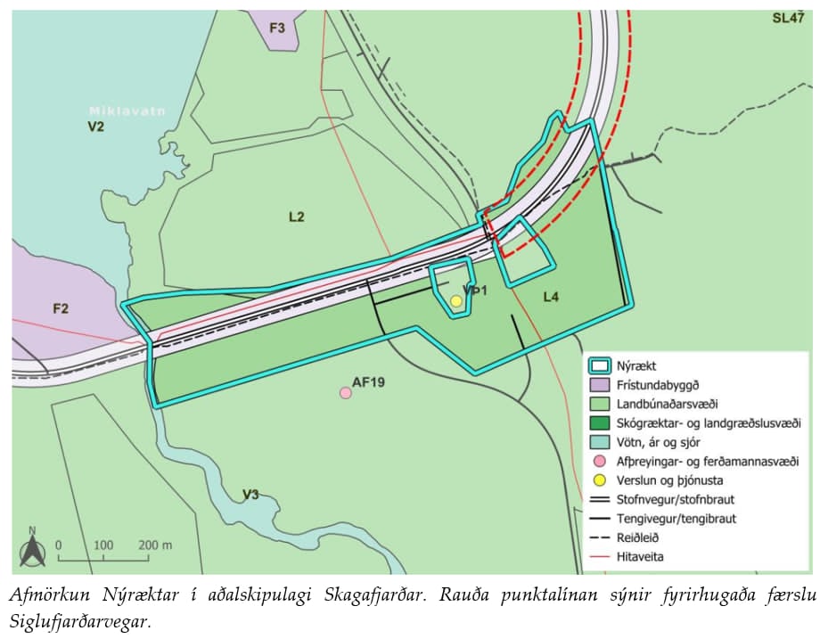 Afmörkun landspildu í Nýrækt Afmörkun landspildu í Nýrækt