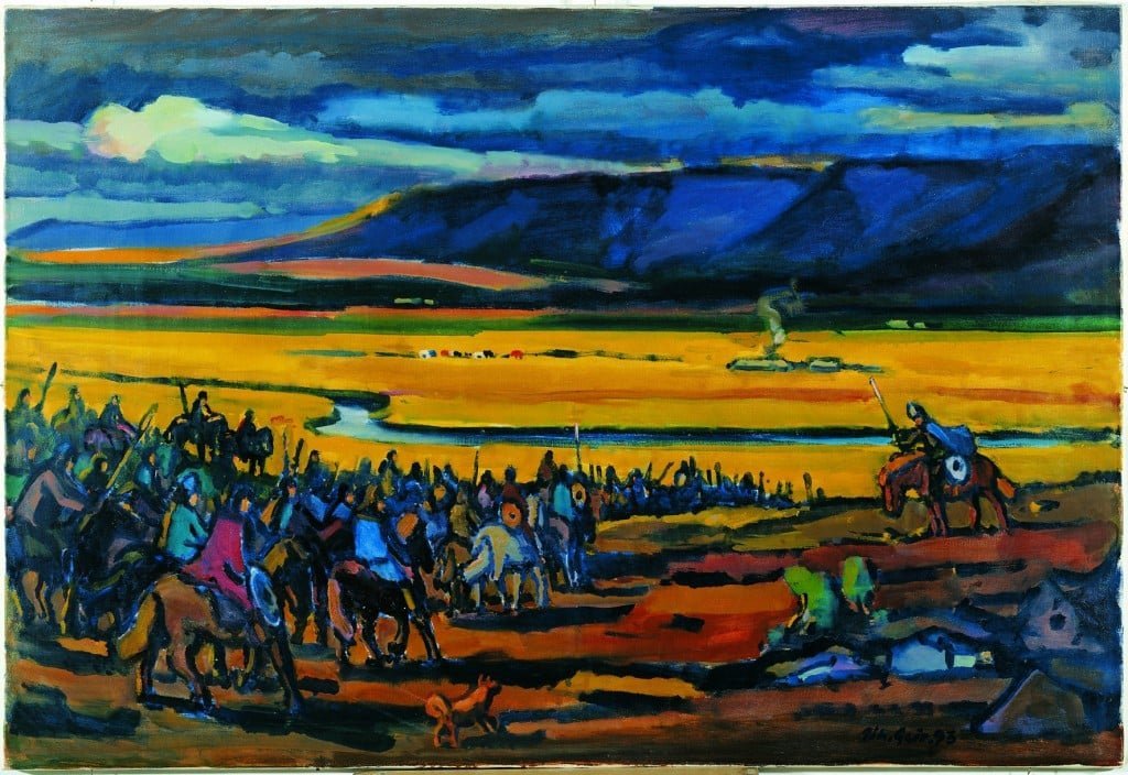 Á leið í Örlygsstaðabardaga 1238