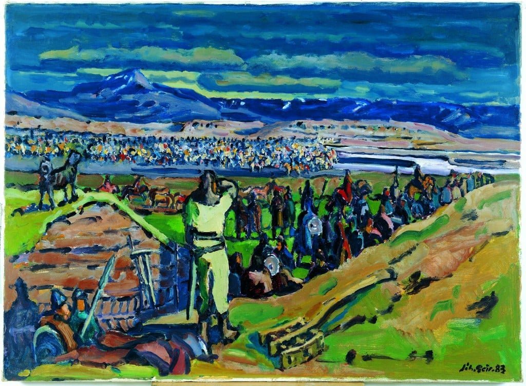 Á Miklabæ 1238, skömmu fyrir Örlygsstaðabardaga