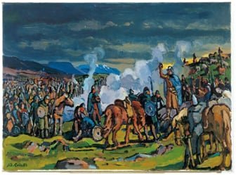 Við Reyki í Tungusveit fyrir Örlygsstaðabardaga 1238